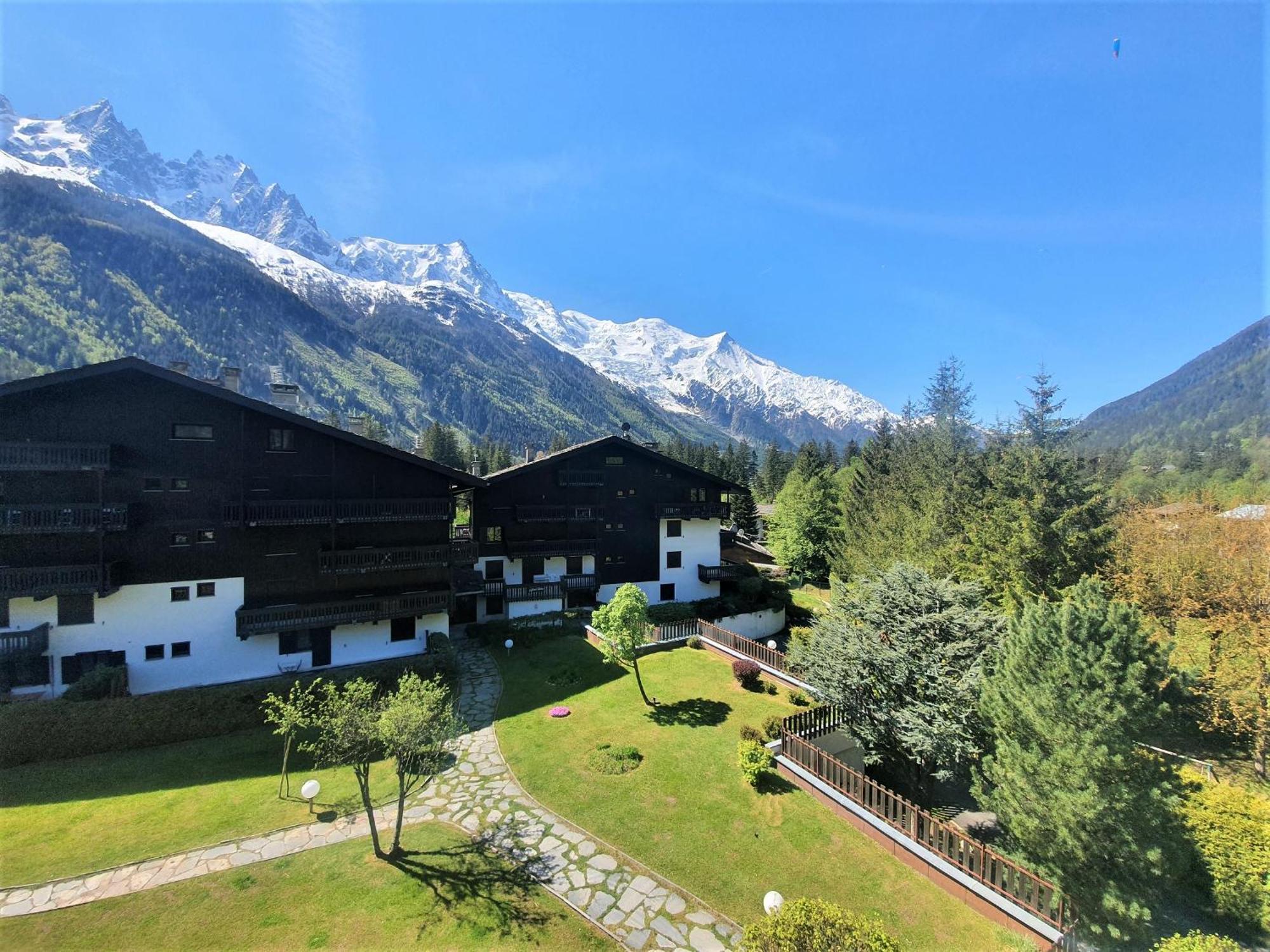Chamonix Superbe Appartement Vue Mont Blanc エクステリア 写真
