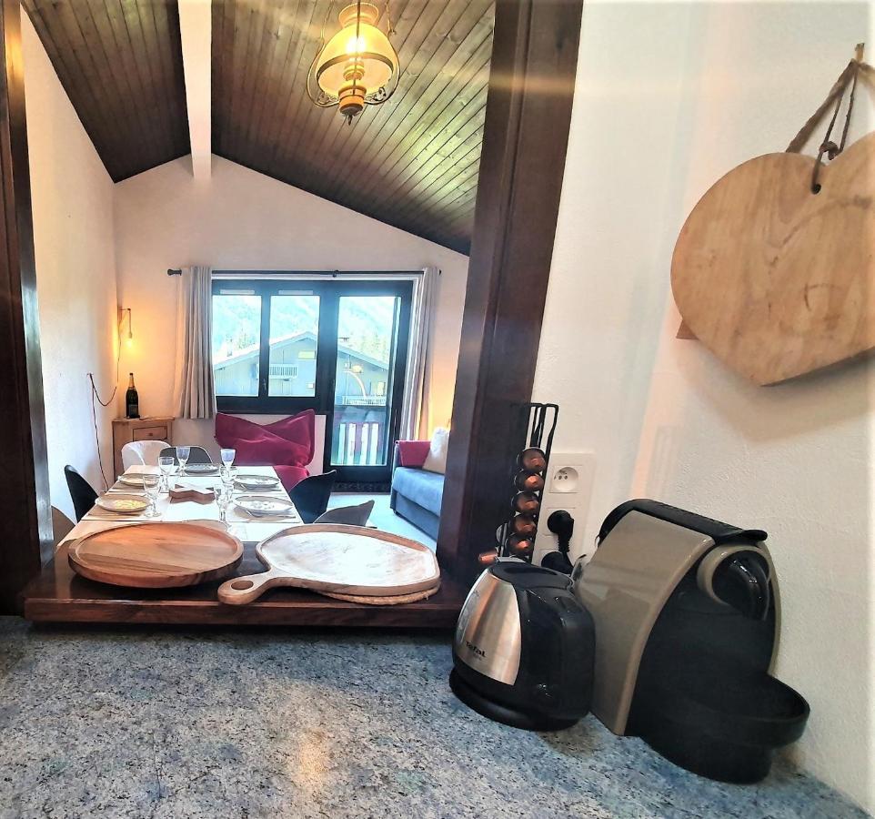 Chamonix Superbe Appartement Vue Mont Blanc エクステリア 写真