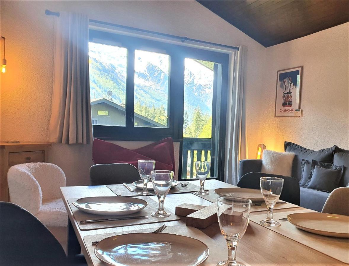 Chamonix Superbe Appartement Vue Mont Blanc エクステリア 写真